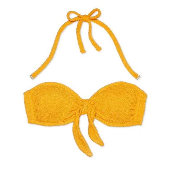 xhilaration bandeau swim top